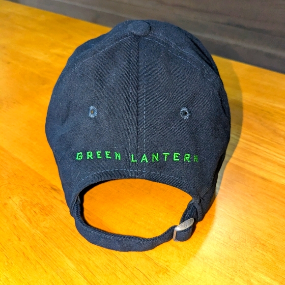 NWOT Green Lantern Movie Strapback Hat DC Comic Film Movie Logo Cap 2011 OSFA - Picture 2 of 9